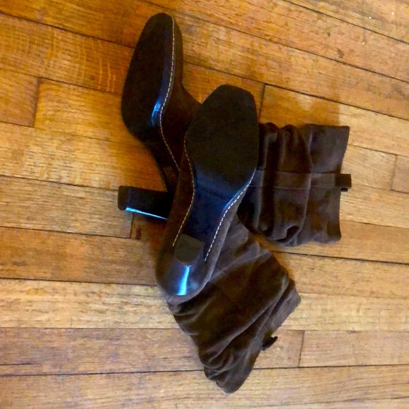 VIA SPIGA ‘Russo’ Slouchy Suede Leather Heel boots. Made in Italy. Like New - Picture 4 of 5